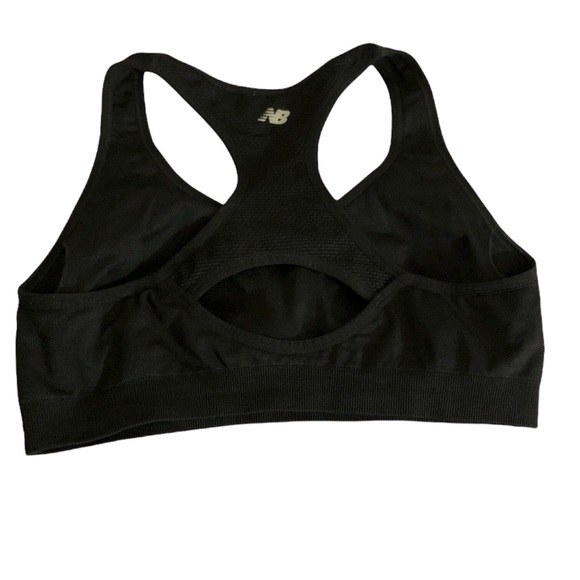 New Balance Activewear Black Sports Bra - Picture 2 of 4